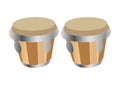 Vector illustration of bongo drums