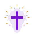 Celebration christian religion cross Royalty Free Stock Photo