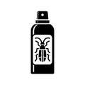 Bug Spray Vector Icon Logo Design Illustration. Royalty Free Stock Photo