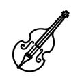 Simple Vector Icon Of Oompah Bass Logo Design Illustration. Royalty Free Stock Photo