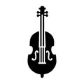 Simple vector icon oompah bass logo design illustration. Royalty Free Stock Photo