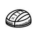 Simple Vector Icon Of Scrum Cap Logo Design Illustration. Royalty Free Stock Photo