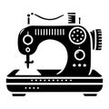 Simple Vector Icon of Sewing Machines Logo Illustration. Royalty Free Stock Photo