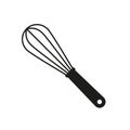 Whisk for whipping and mixing. Simple vector illustration