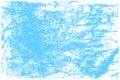 simple vector light blue curl crayon for background