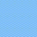 Simple vector pixel art azure and white seamless pattern of minimalistic geometric scaly rhombus pattern in japanese styl
