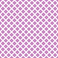 Vector pixel art seamless pattern of minimalistic abstract rhombic violet symbols grid tile on white background