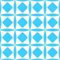 Simple Vector Seamless Pattern, Blue Elipse and Rounded Corner Squarefor background, banner wrapping paper etc