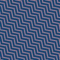 Simple vector seamless pattern with diagonal stripes, lines, chevron, zigzag Royalty Free Stock Photo