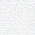 Simple vector seamless rain pattern in gold Royalty Free Stock Photo