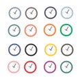 Simple wall clock design cool