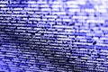 Simple website HTML code with colourful tags in browser view on dark background. Information technology website coding standards Royalty Free Stock Photo