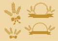 Simple wheat illustration by pitripiter