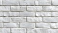 Simple white brick wall with light gray shades seamless pattern surface texture background Royalty Free Stock Photo