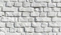 Simple white brick wall with light gray shades seamless pattern surface texture background Royalty Free Stock Photo