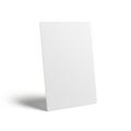 A simple white rectangular panel with a slight shadow effect Royalty Free Stock Photo