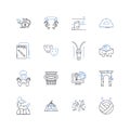 Simplicity-driven line icons collection. Minimalism, Streamlined, Straightforward, Efficiency, Clarity, Unfussy