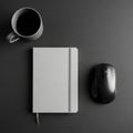Simplicity and functionality suitable for a modern workspace Royalty Free Stock Photo