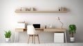 simplicity minimal interior design Royalty Free Stock Photo