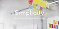 Simplicity Minimalist Easiness Design Simpleness Concept