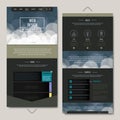 Simplicity one page website template design