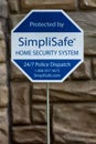 SimpliSafe Home Security System Sign and Trademark Logo