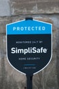 SimpliSafe Home Security System Sign and Trademark Logo