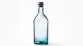 Simplistic Blue Glass Bottle In Absinthe Style