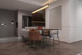 Simplistic modern dining room with subtle elegance