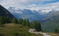 The Simplon Pass Royalty Free Stock Photo