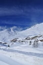 Simplon pass, Swiss Alps, Wallis. Royalty Free Stock Photo