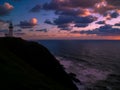 A simply stunning sunrise over Byron Bay, Australia Royalty Free Stock Photo