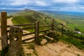 Stunning views over Mam Tor, Peak District National Park Royalty Free Stock Photo