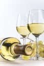 Simply white wine Royalty Free Stock Photo