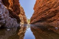 Simpson Gap in the West MacDonnell Range Royalty Free Stock Photo