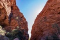 Simpson Gap in the West MacDonnell Range Royalty Free Stock Photo
