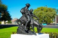 Simpson and his donkey ANZAC memorial statue.