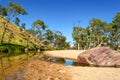 Simpsons Gap (Australia Northern Territory) Royalty Free Stock Photo