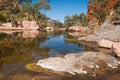 Simpsons Gap, MacDonnell Ranges, Australia Royalty Free Stock Photo