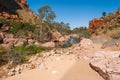 Simpsons Gap, MacDonnell Ranges, Australia Royalty Free Stock Photo