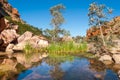 Simpsons Gap, MacDonnell Ranges, Australia Royalty Free Stock Photo