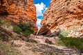 Simpsons gap in West MacDonnell National Park in NT central outback Australia