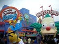The Simpsons ride, krustyland