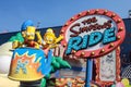 The Simpsons Ride Royalty Free Stock Photo