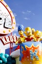 The Simpsons Ride at Universal studios hollywood