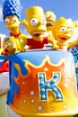 The Simpsons Ride at Universal studios hollywood