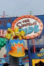 The Simpsons Ride at Universal Studios in Orlando Royalty Free Stock Photo