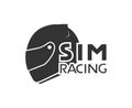 Simracing symbol design Royalty Free Stock Photo