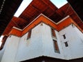 Simtokha Dzong in Bhutan Royalty Free Stock Photo