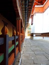 Simtokha Dzong in Bhutan Royalty Free Stock Photo